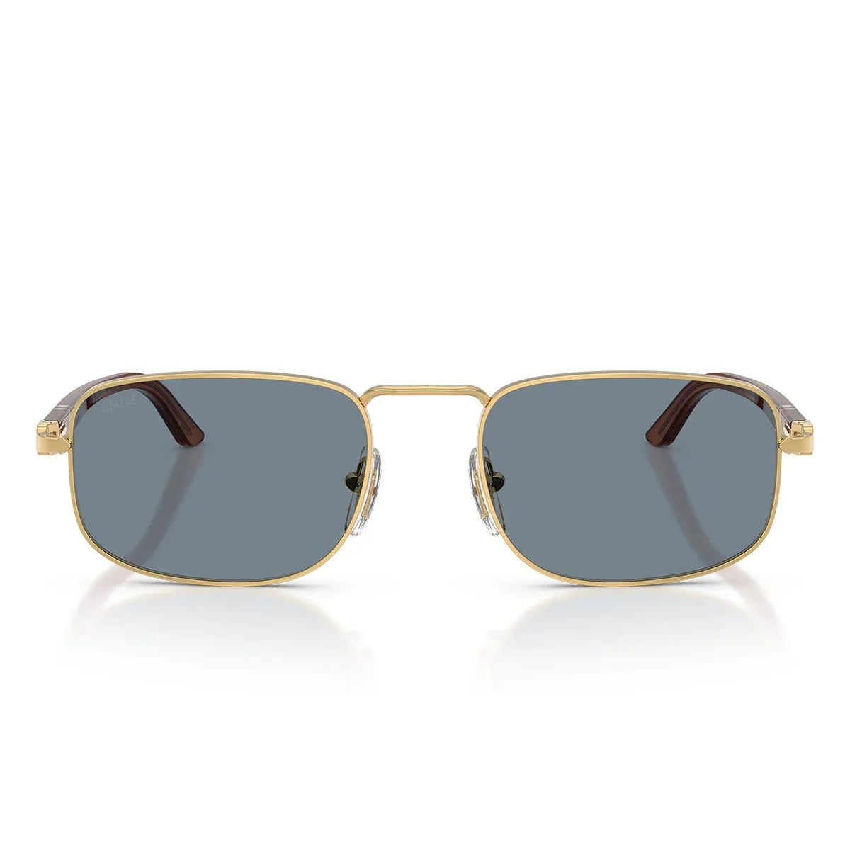 Persol Sunglasses Po1027 S 113256 Gold/Light Blue Unisex
