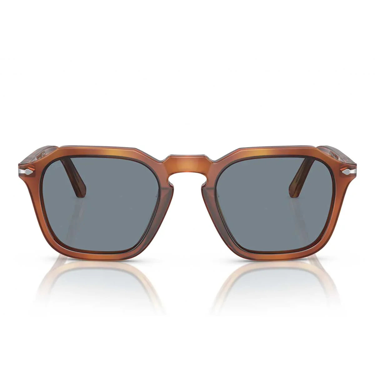 Persol Sunglasses Po3292 S 96/56 Terra Di Siena/Blue Unisex