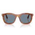 Persol Sunglasses Po3395 S 96/56 Terra Di Siena/Blue Unisex