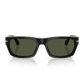 Persol Sunglasses Po3398 S 95/31 Black/Green Unisex