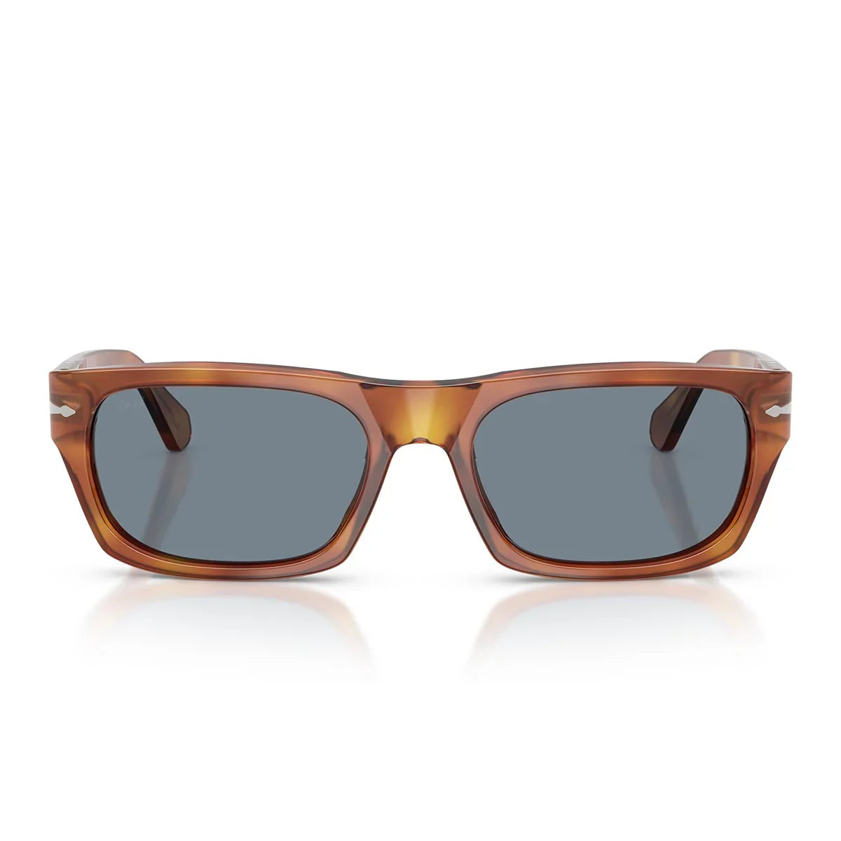 Persol Sunglasses Po3398 S 96/56 Terra Di Siena/Blue Unisex