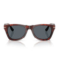 Persol Sunglasses Po8001 S 1242 R5 Brown Red/Blue Unisex