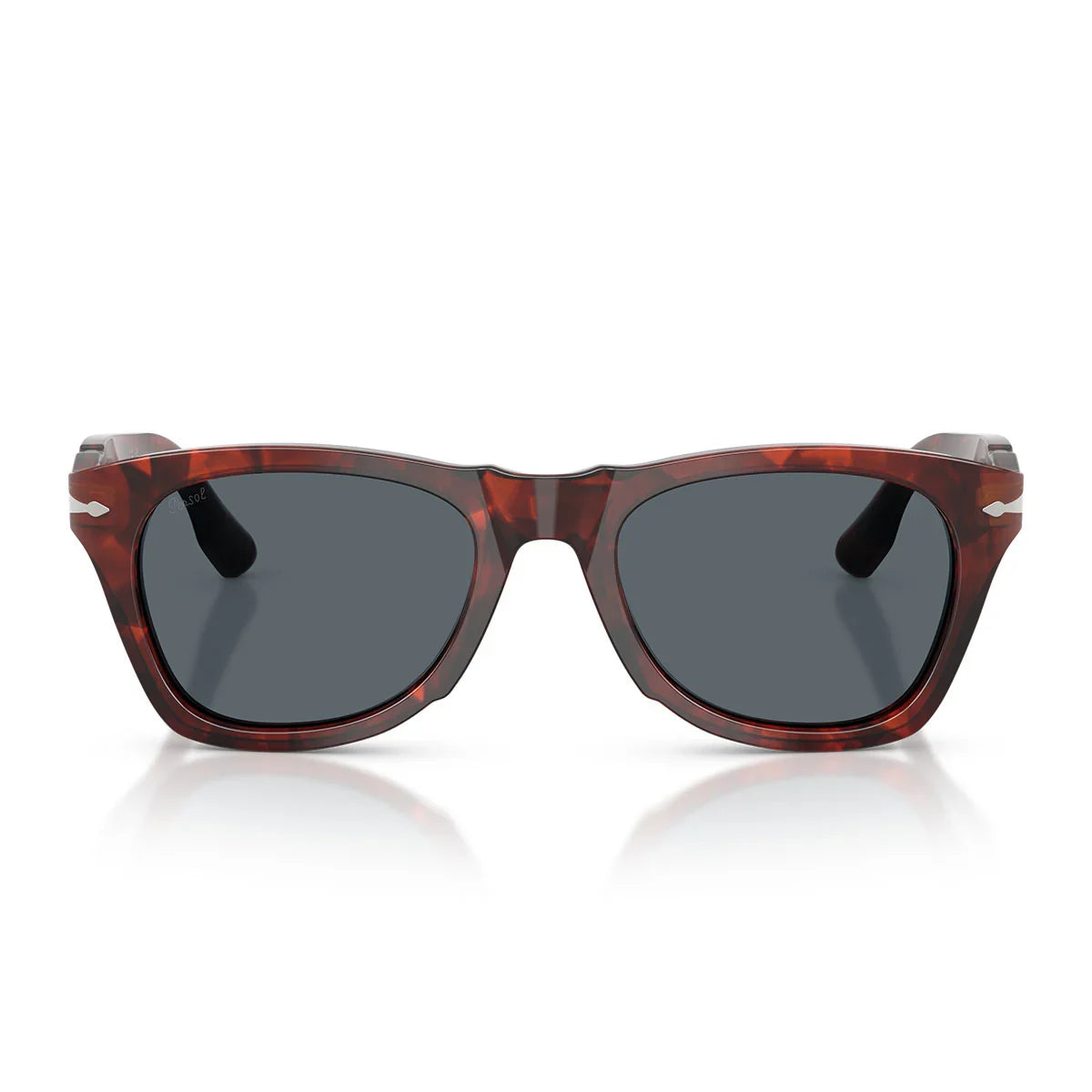 Persol Sunglasses Po8001 S 1242 R5 Brown Red/Blue Unisex