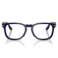 Persol Prescription Glasses Po8003 V 181 Cobalt/Transparent Unisex