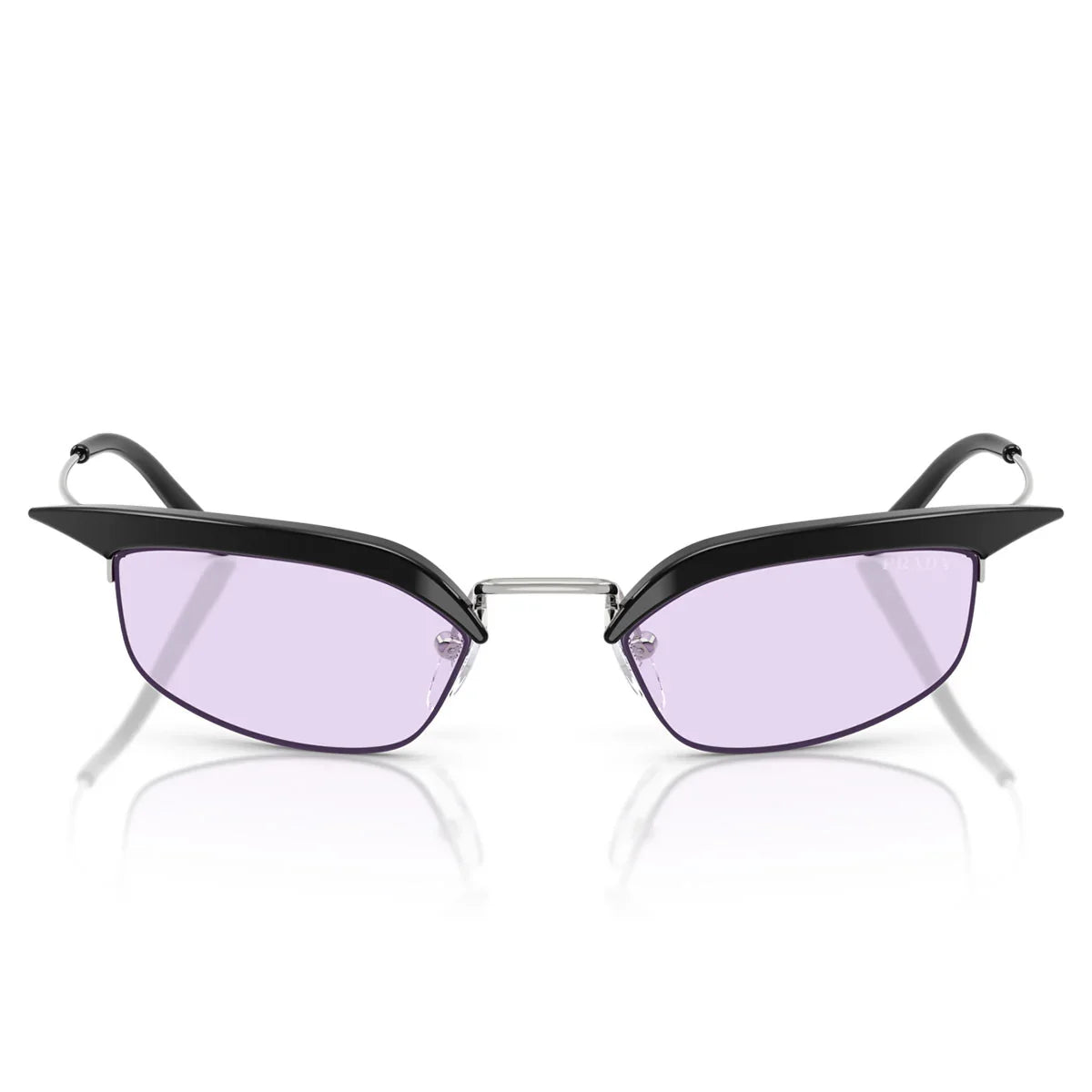 Prada Sunglasses Prb50 S Tzm40 J Black/Purple Women