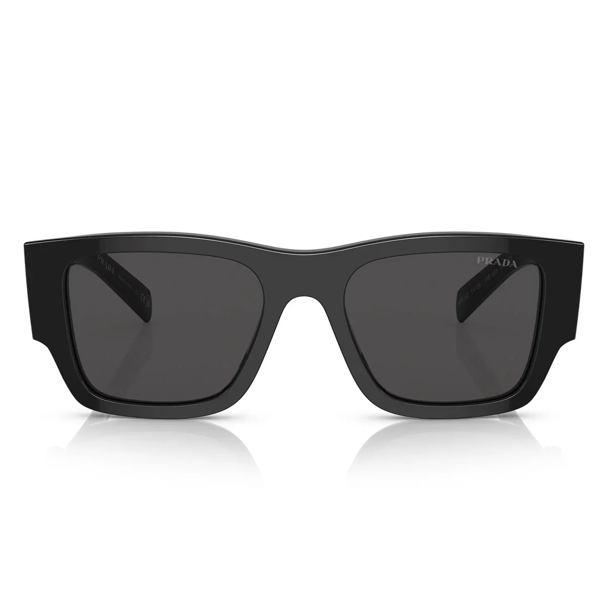 Prada Sunglasses Pr10 Zs 1 Ab5 S0 Black/Dark Grey Unisex