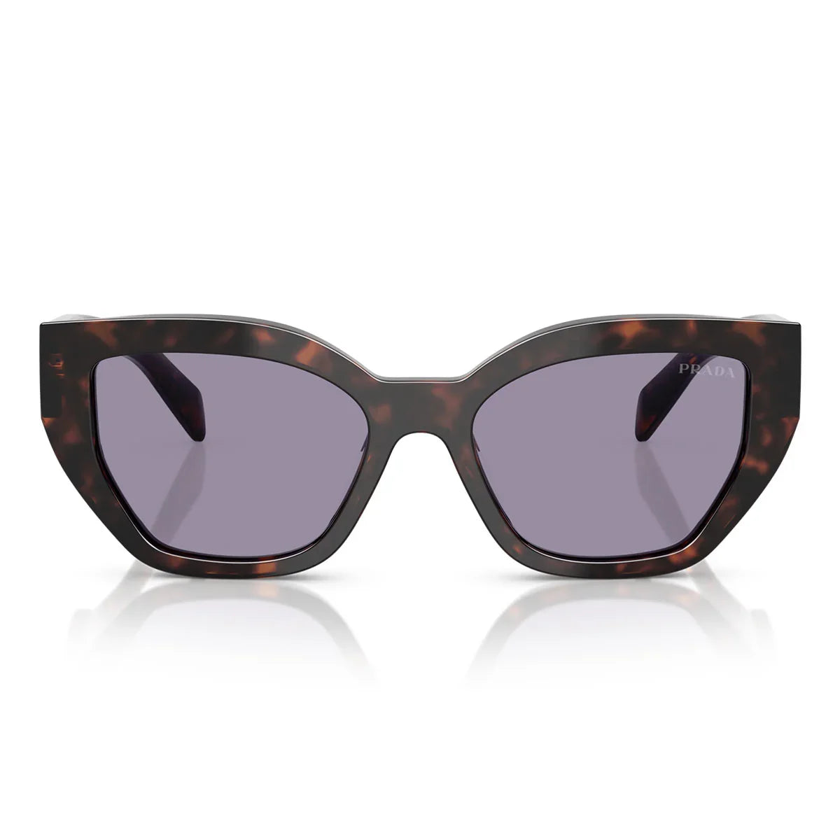 Prada Sunglasses Pra09 S 17 N03 N Tortoise/Light Grey Unisex