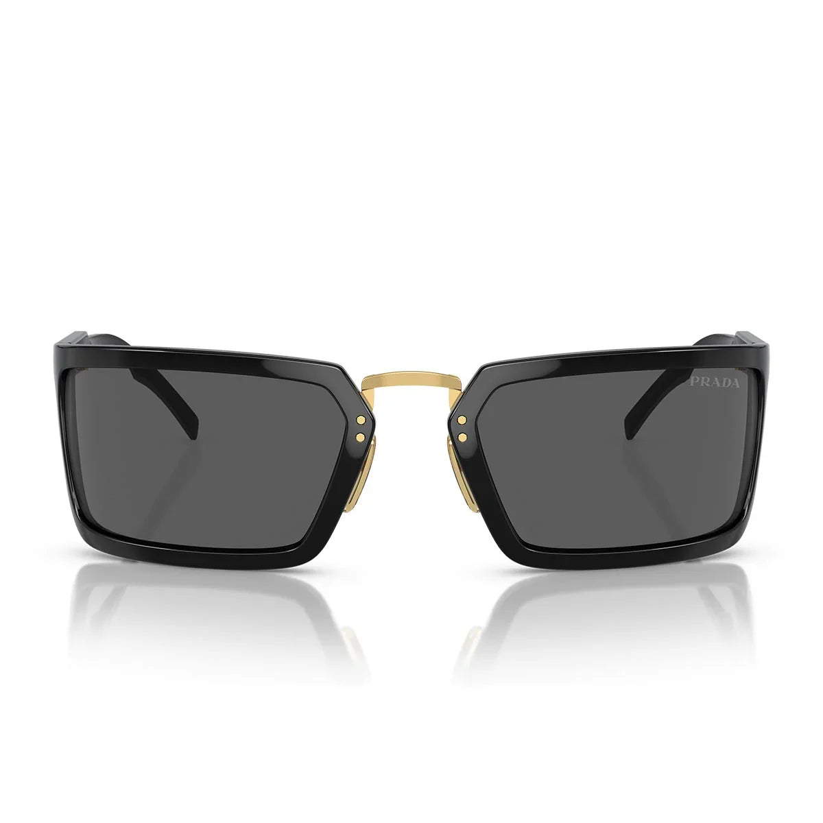 Prada Sunglasses Pra11 S 1 Ab5 S0 Black/Dark Gray Men