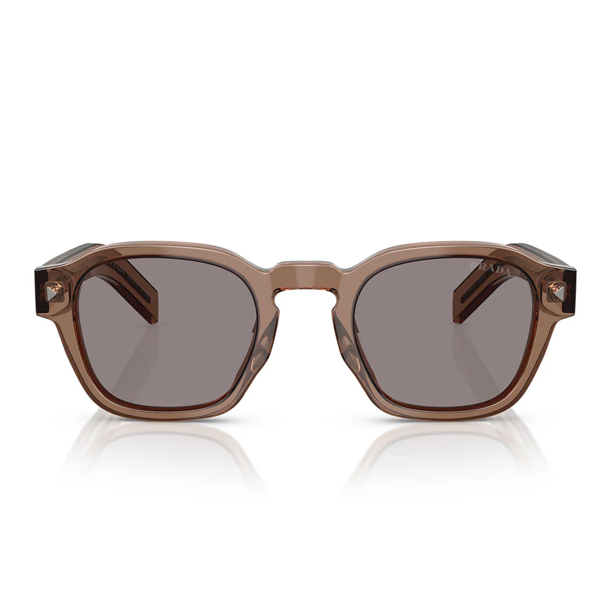 Prada Sunglasses Pra16 S 28 I03 D Transparent Clay/Grey Unisex