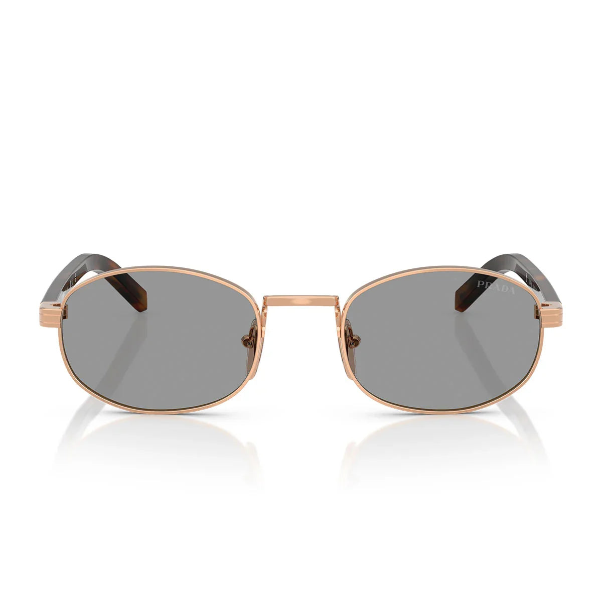Prada Sunglasses Prb53 S Svf50 Q Rose Gold/Grey Women