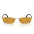 Prada Sunglasses Prb54 S 5 Ak50 P Gold/Dark Honey Unisex