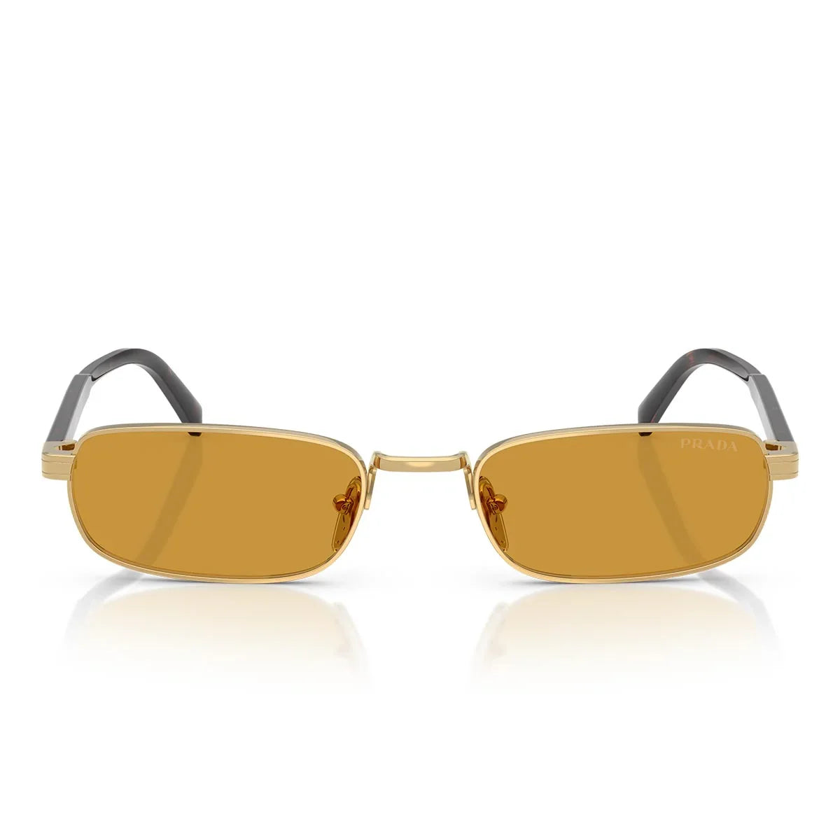 Prada Sunglasses Prb54 S 5 Ak50 P Gold/Dark Honey Unisex