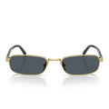 Prada Sunglasses Prb54 S 5 Ak70 B Gold/Dark Gray Unisex