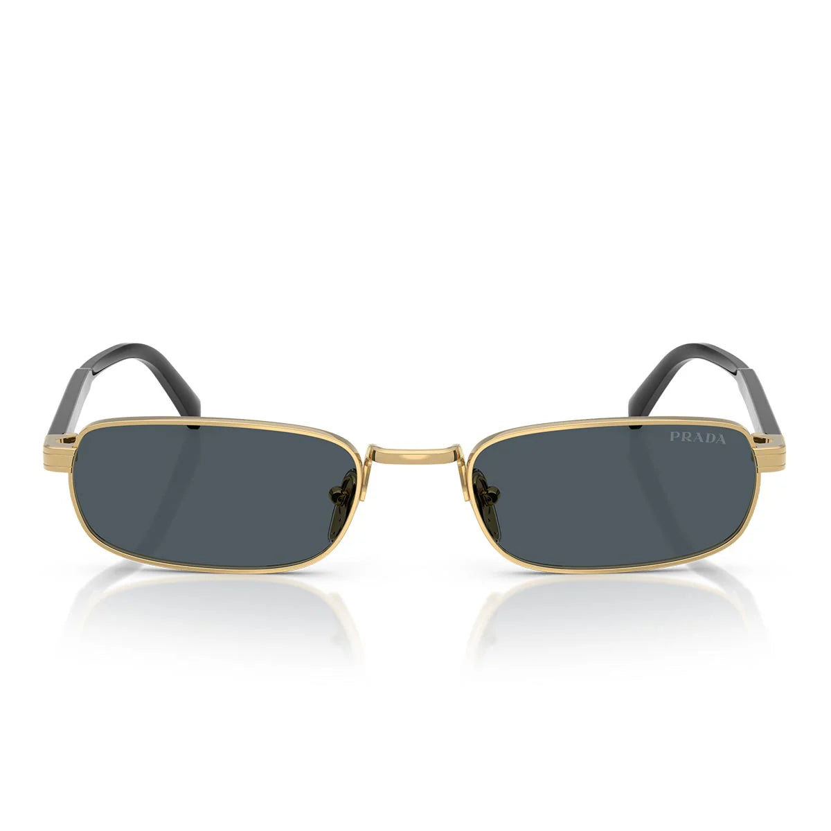 Prada Sunglasses Prb54 S 5 Ak70 B Gold/Dark Gray Unisex