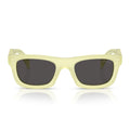 Prada Sunglasses Prc06 S 21 G08 Z Frosted Vanilla/Dark Grey Women