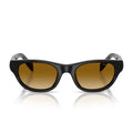 Prada Sunglasses Prc08 S 16 K10 X Black/Yellow Smoky Light Brown Women