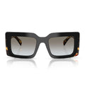 Prada Sunglasses Prd01 S 0 Cd80 L Black Tortoise/Smoky Grey Women