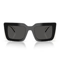 Prada Sunglasses Prd01 S 20 G08 Z Black White/Dark Grey Women