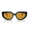Prada Sunglasses Prd02 S 02 K50 P Black Topaz/Dark Honey Women