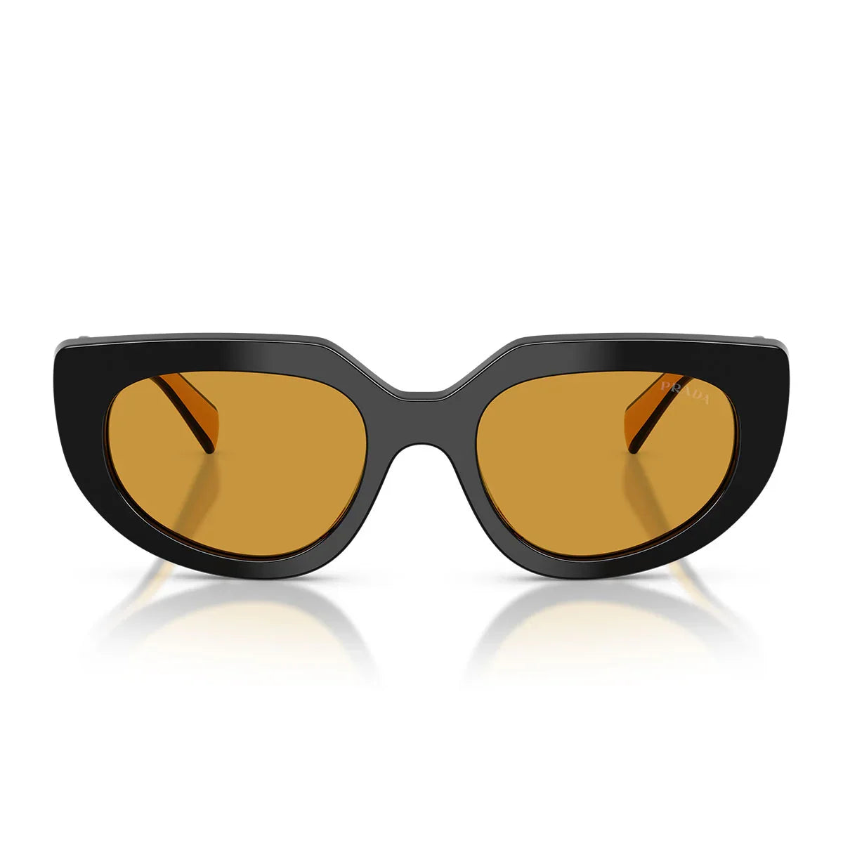 Prada Sunglasses Prd02 S 02 K50 P Black Topaz/Dark Honey Women