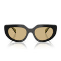 Prada Sunglasses Prd02 S 03 K10 R Black/Yellow Women