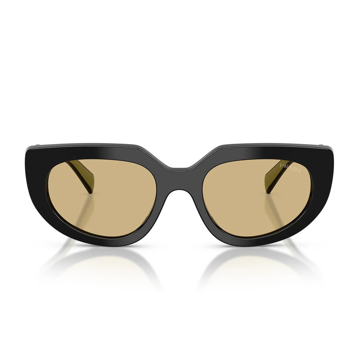 Prada Sunglasses Prd02 S 03 K10 R Black/Yellow Women