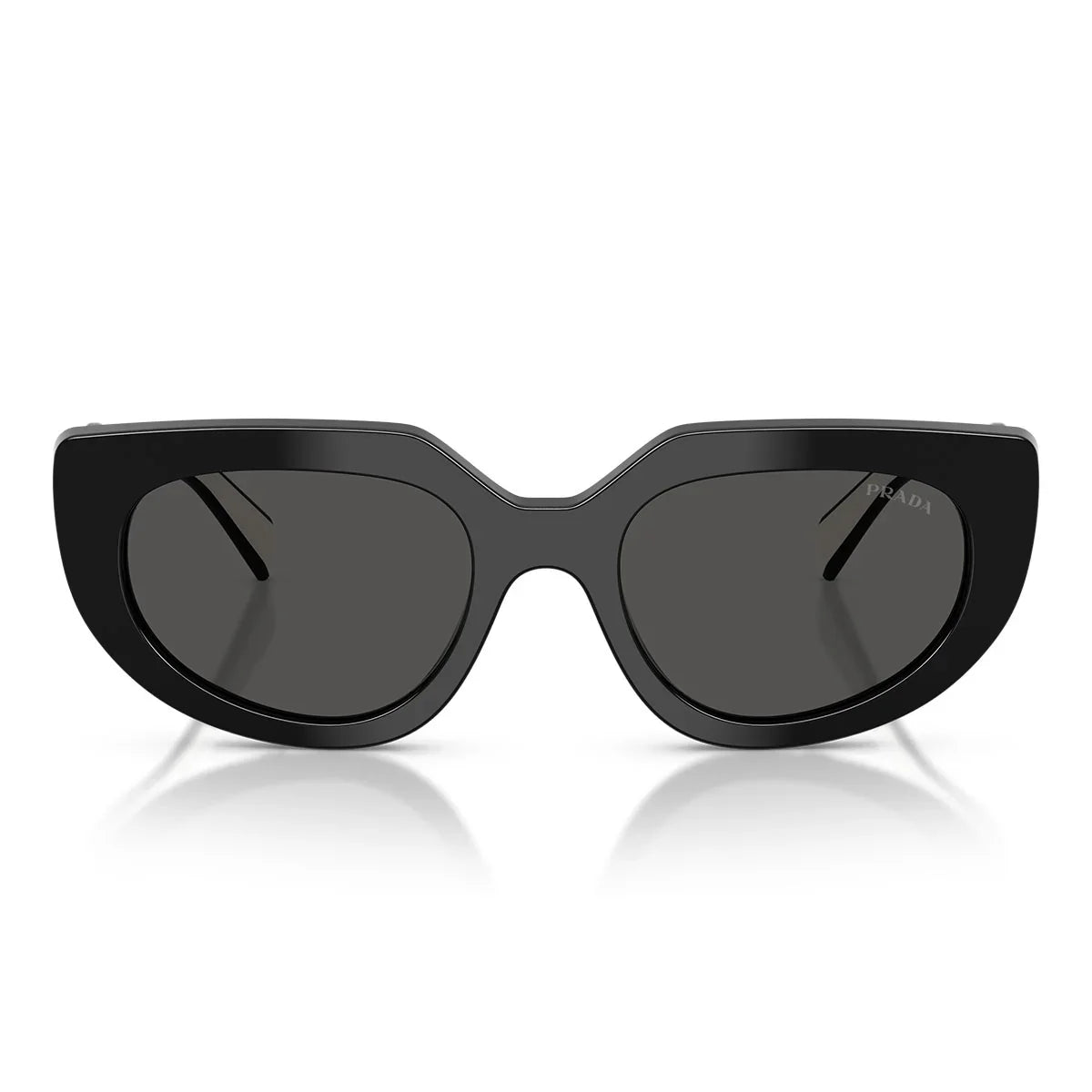 Prada Sunglasses Prd02 S 20 G08 Z Black White/Dark Grey Women