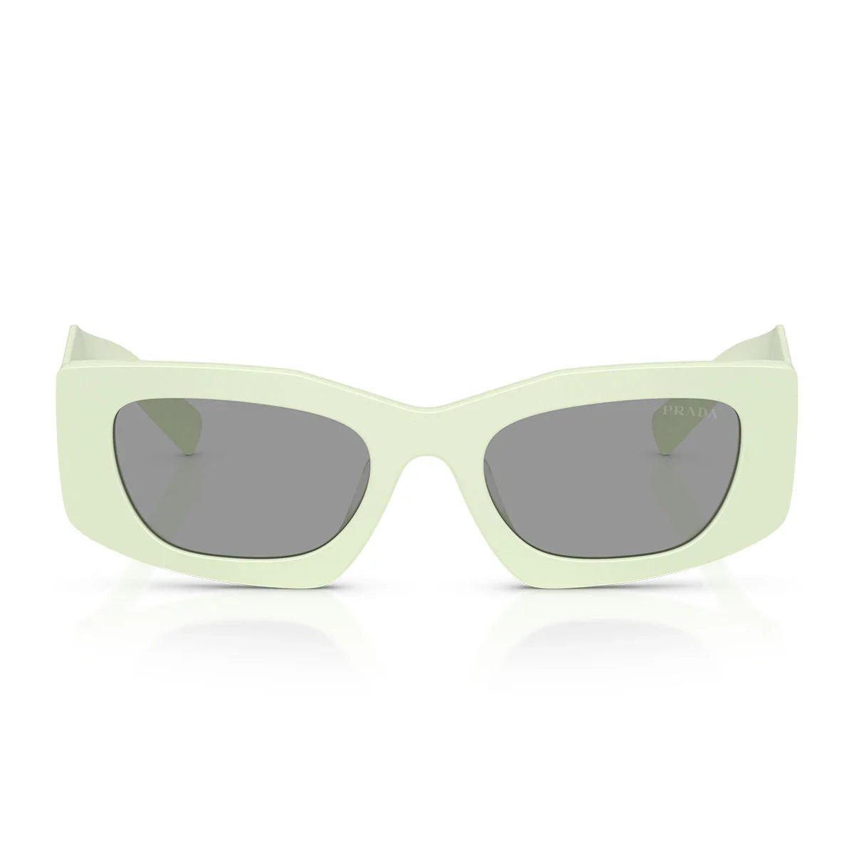 Prada Sunglasses Prd03 Sd 05 K50 Q Matte Mint Green/Grey Women