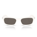 Prada Sunglasses Prd05 S 17 K731 Talc White/Dark Gray Women