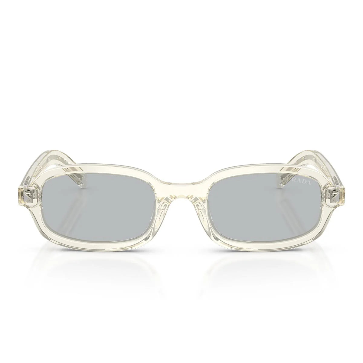 Prada Sunglasses Prd06 S 12 X40 W Transparent Champagne/Light Gray Women