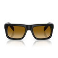 Prada Sunglasses Prd11 S 16 K10 X Black/Yellow Smoky Light Brown Men