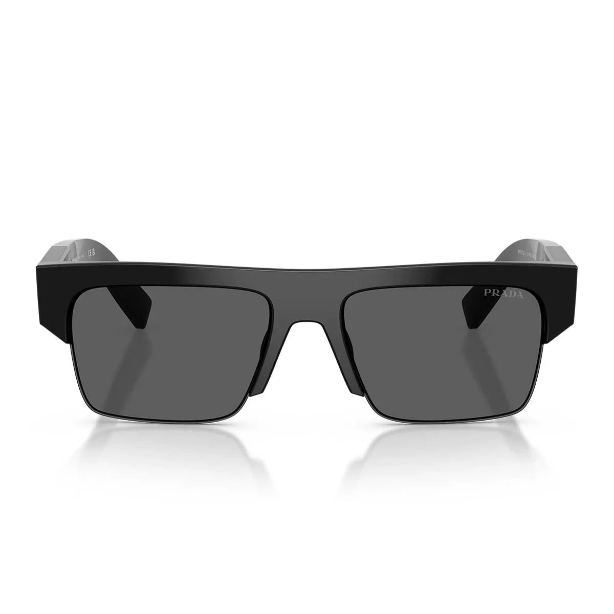 Prada Sunglasses Prd12 Su 16 K20 Z Black/Dark Gray Men