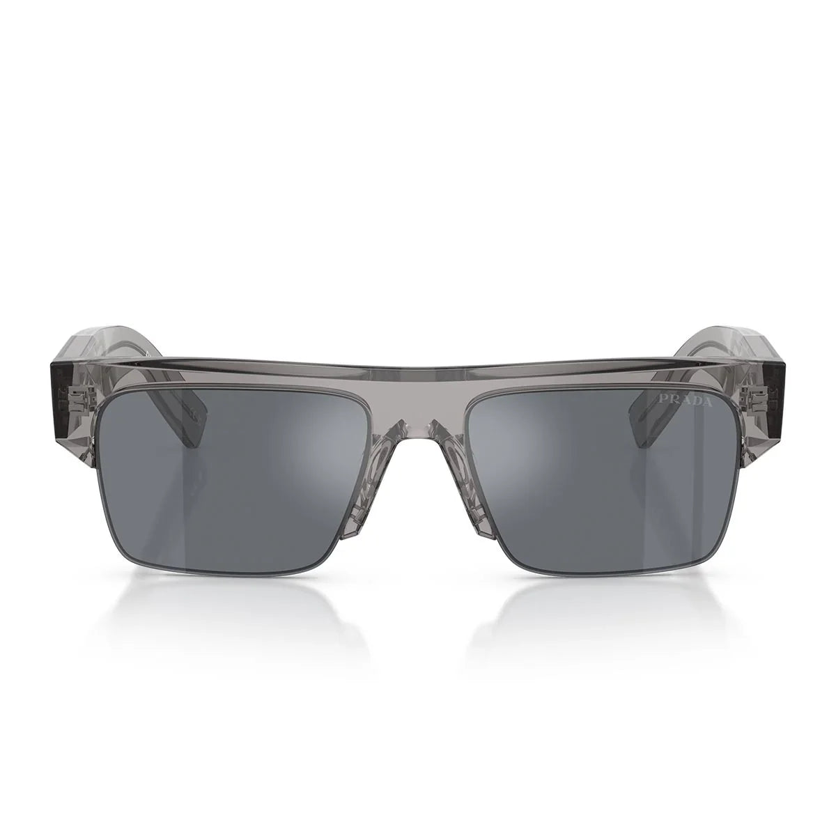 Prada Sunglasses Prd12 Su 16 Z30 Z Transparent Asphalt/Graphite Anti Reflective Men