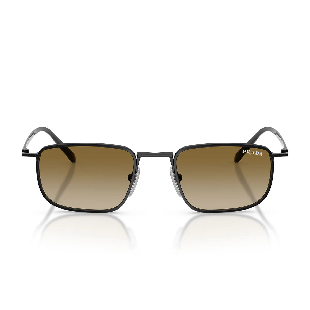 Prada Sunglasses Prd52 S 1 Ab20 U Black/Smoky Brown Men