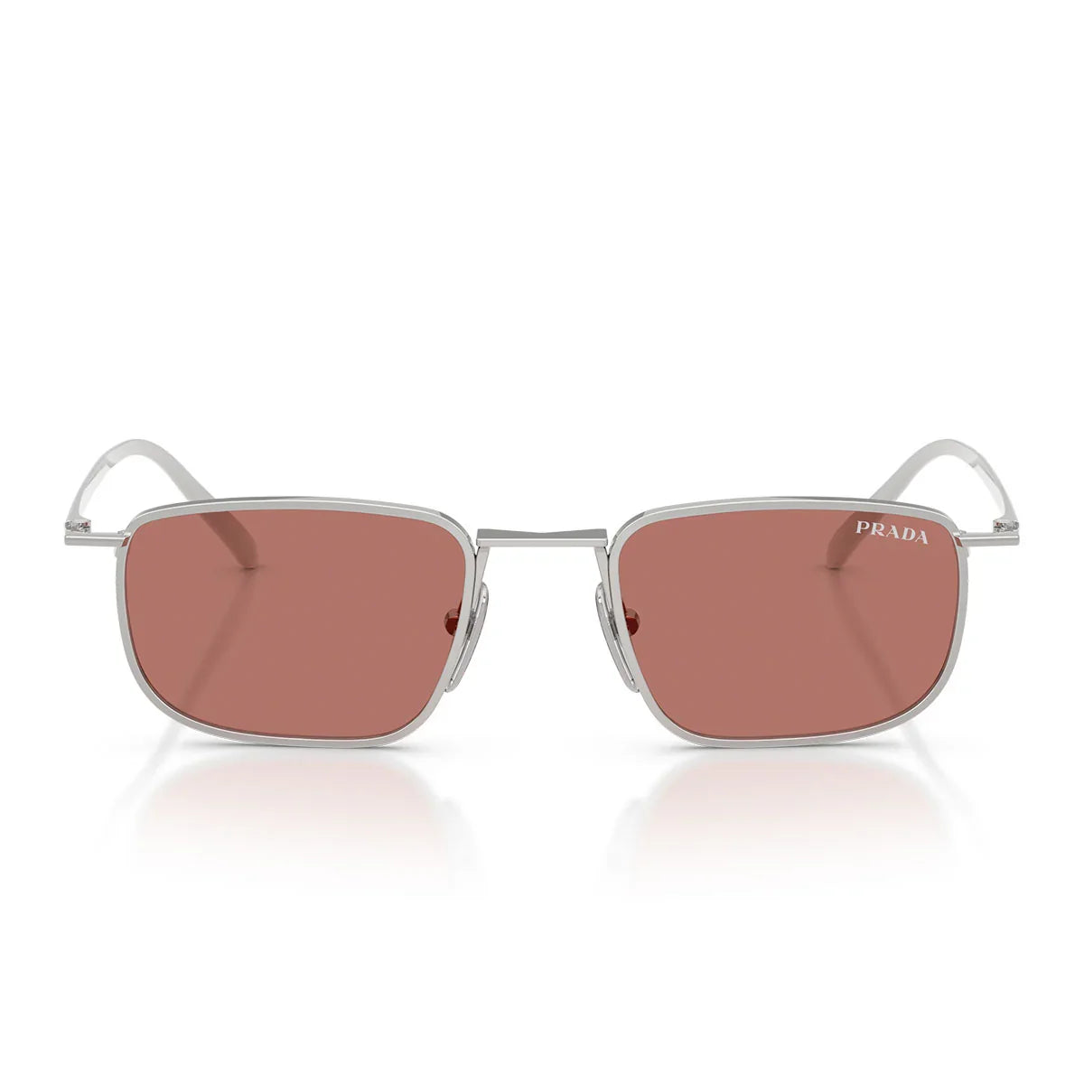 Prada Sunglasses Prd52 S 1 Bc80 W Silver/Bordeaux Men