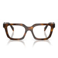 Prada Eyeglasses Prc08 V 20 D1 O1 Juniper Tortoise/Transparent Women