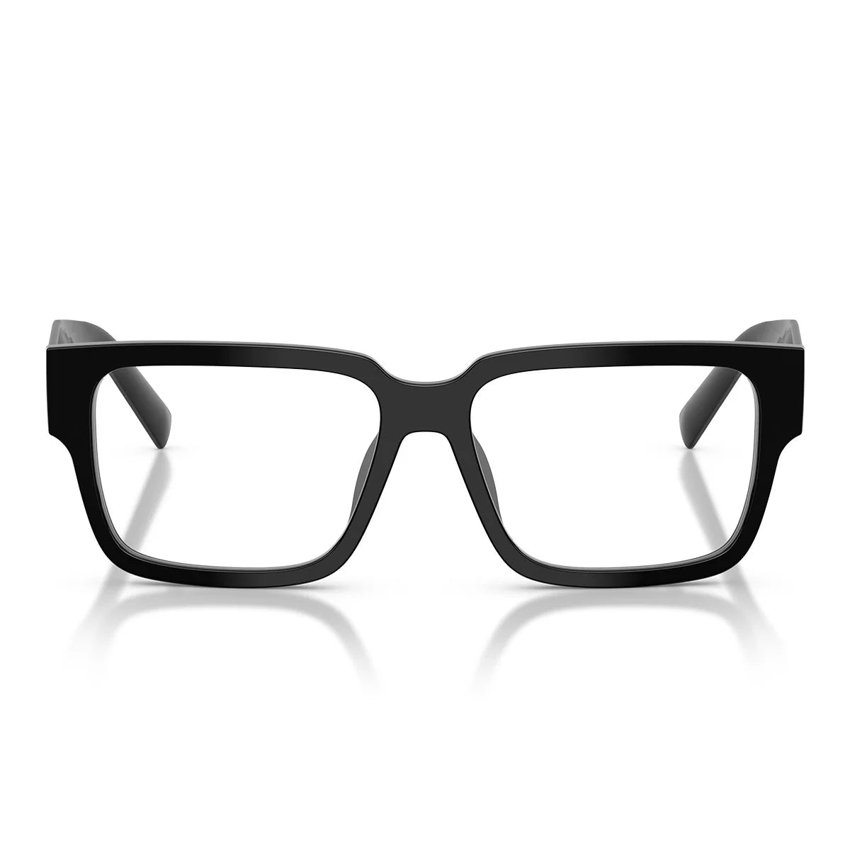 Prada Eyeglasses Prd10 Vd 16 K1 O1 Black/Transparent Men