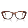 Prada Eyeglasses Prd11 Vd 00 K1 O1 Caramel Brown/Transparent Women