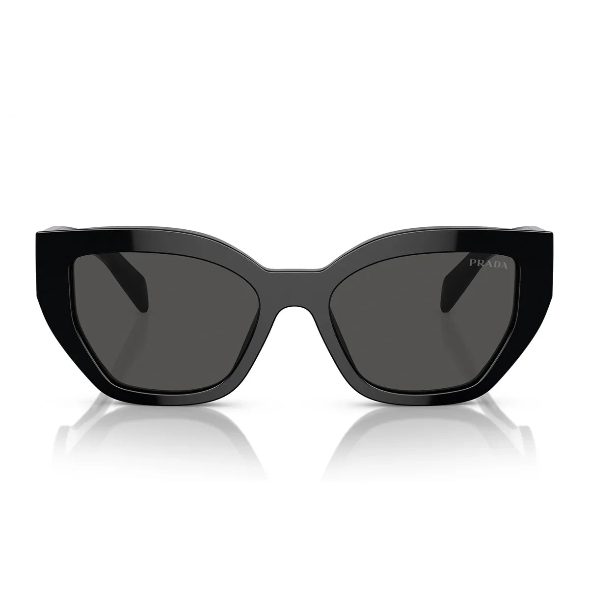 Prada Sunglasses Pra09 S 1 Ab5 S0 Black/Dark Grey Unisex