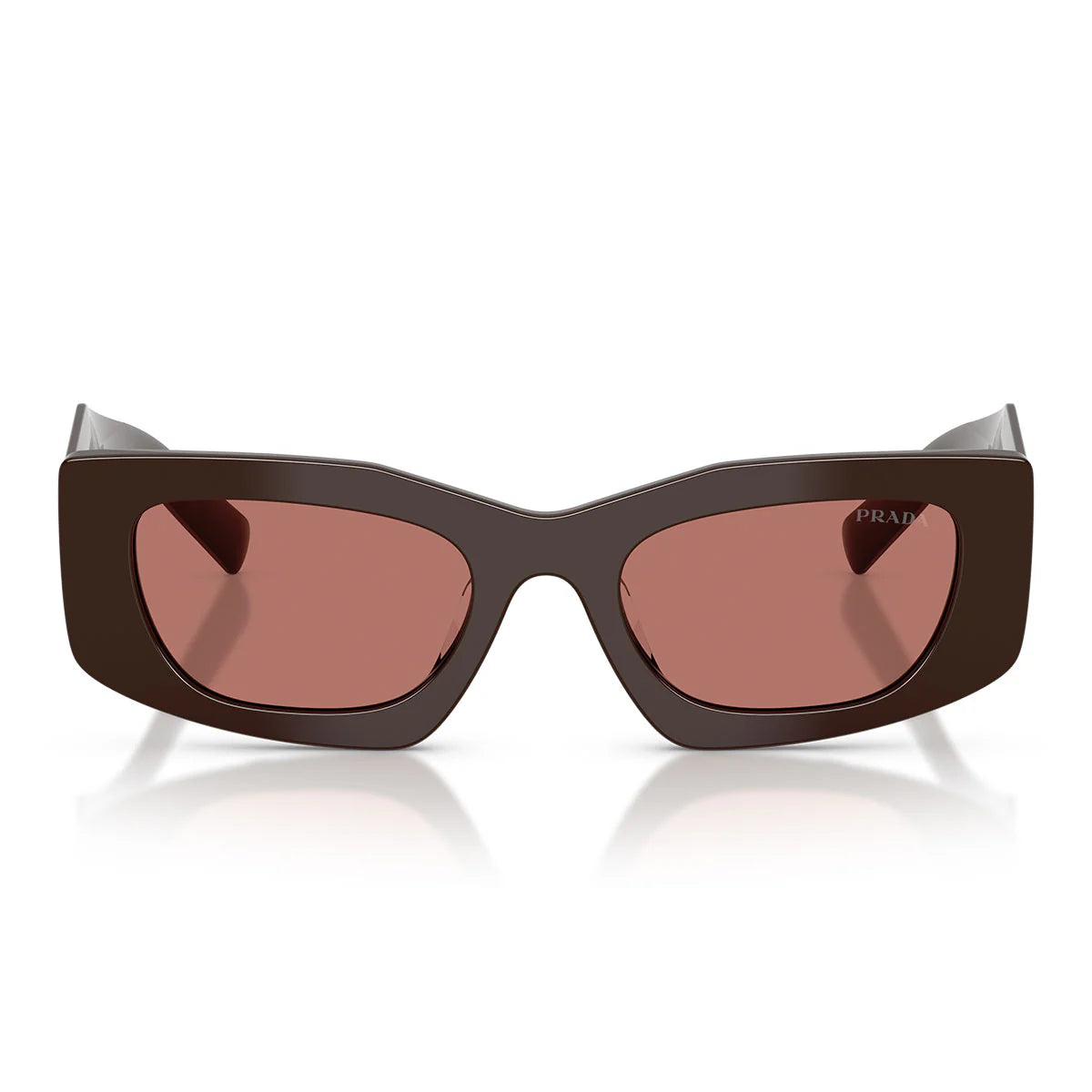 Prada Sunglasses Prd03 Sd 27 I80 W Cigar/Bordeaux Women