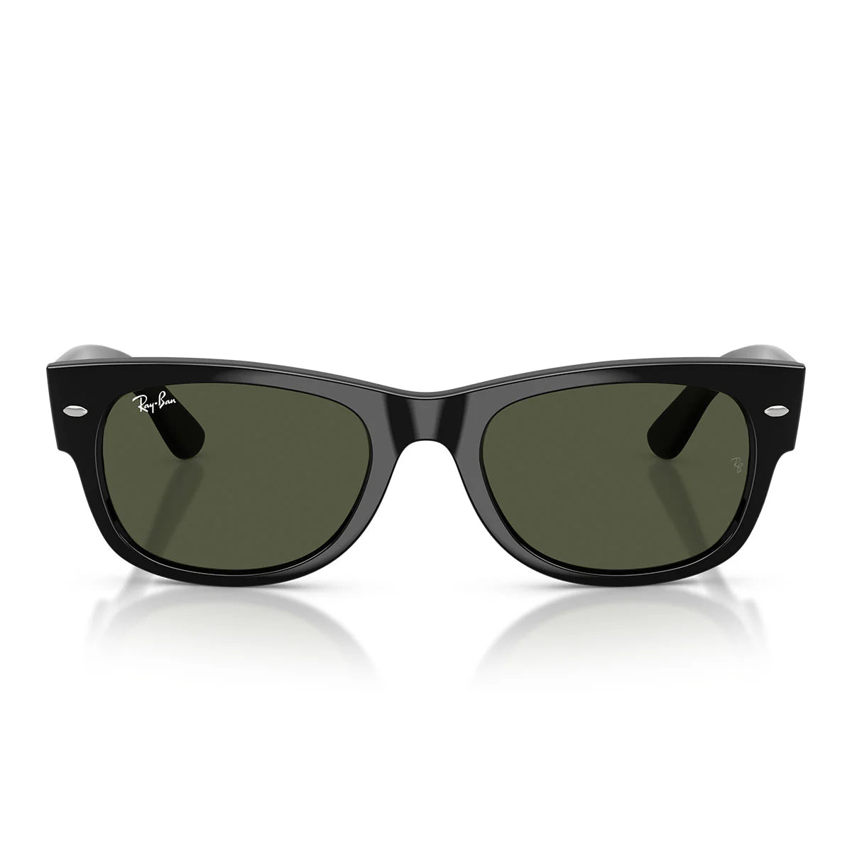 Ray Ban Sunglasses Rb0832 S 901/31 Mega Wayfarer Ii Black/Green Unisex