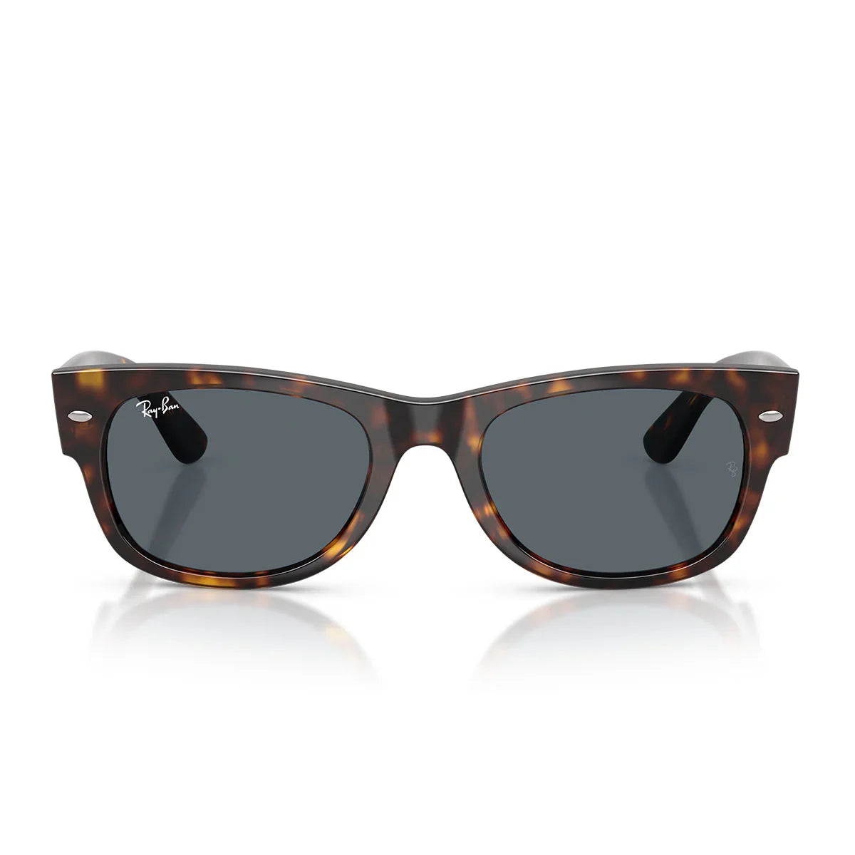 Ray Ban Sunglasses Rb0832 S 902/R5 Mega Wayfarer Ii Brown/Blue Unisex