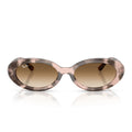 Ray Ban Sunglasses Rb2223 144951 Striped Pink/Brown Gradient Women