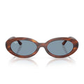 Ray Ban Sunglasses Rb2223 954/56 Striped Brown/Blue Women