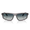 Ray Ban Sunglasses Rb2225 667532 Light Opal Gray/Blue Gradient Gray Unisex