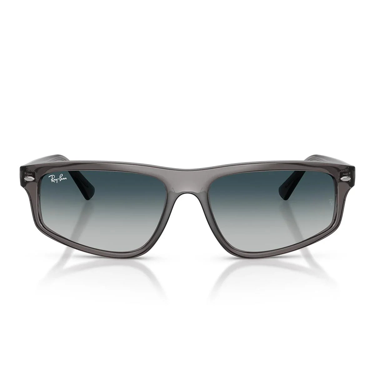 Ray Ban Sunglasses Rb2225 667532 Light Opal Gray/Blue Gradient Gray Unisex