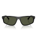 Ray Ban Sunglasses Rb2225 901/31 Black/Green Unisex