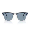 Ray Ban Sunglasses Rb3016 687956 Clubmaster Blue Gunmetal/Blue Unisex