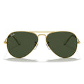 Ray Ban Sunglasses Rb3025 001 Aviator Gold/Green G 15 Unisex