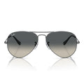 Ray Ban Sunglasses Rb3025 004/71 Aviator Gradient Gunmetal/Grey Fade Unisex